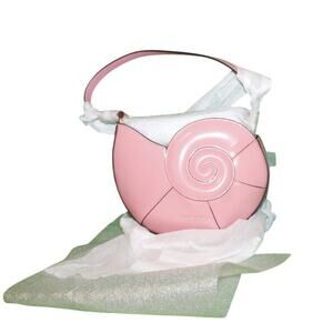 NWT Kate Spade What the Shell Nauticus Shoulder Bag – Salmon Pink RARE VHTF